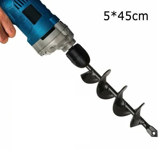 Easy Gardening Auger Spiral Drill Bit