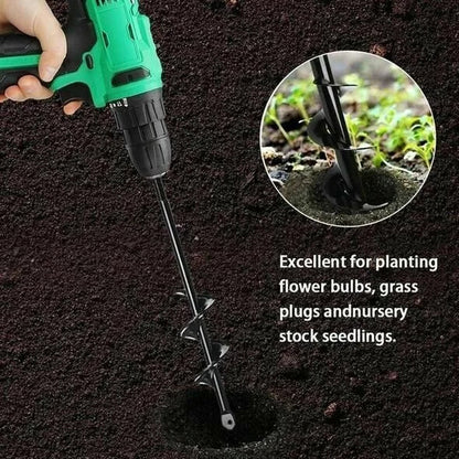 Easy Gardening Auger Spiral Drill Bit