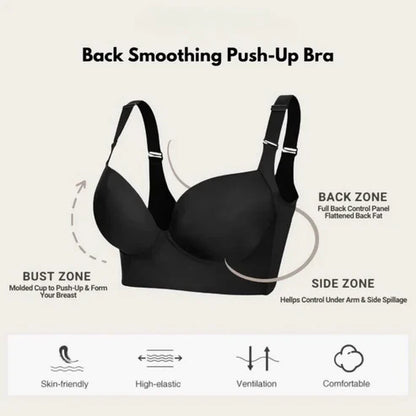 Back Smoothing Push-Up Bra