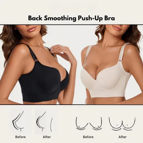 Back Smoothing Push-Up Bra