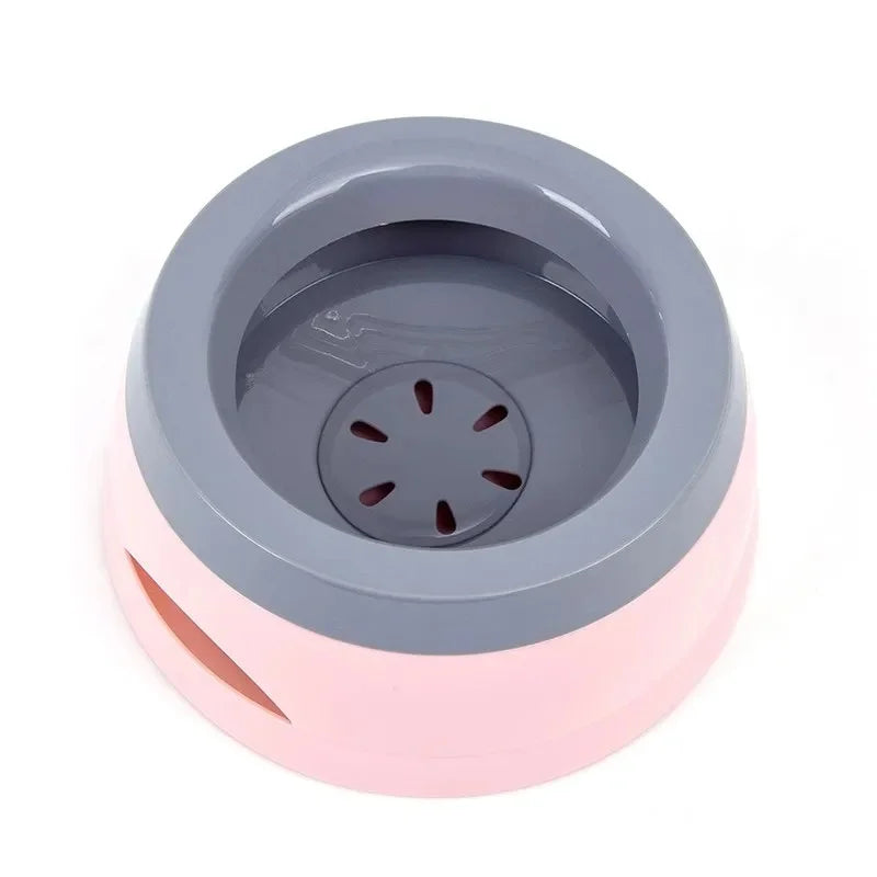 Floating Not Wetting Mouth Pet Bowl