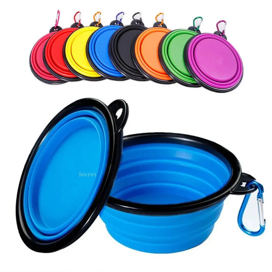 Portable Folding Silicone Pet Bowl