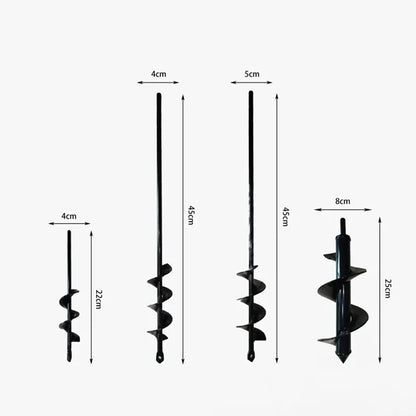 Easy Gardening Auger Spiral Drill Bit