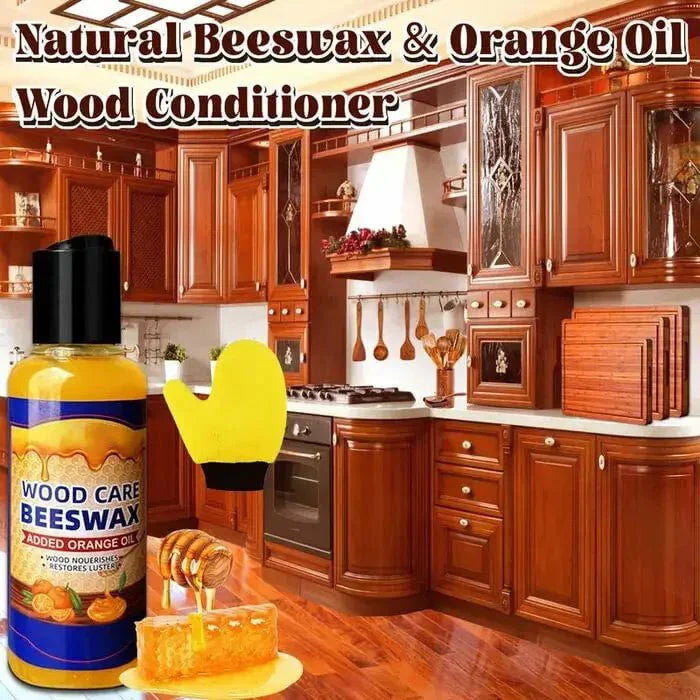 Natural Beeswax & Orange Oil Wood Conditioner