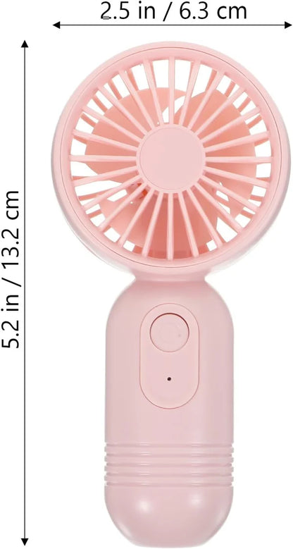 Candy color handheld fan